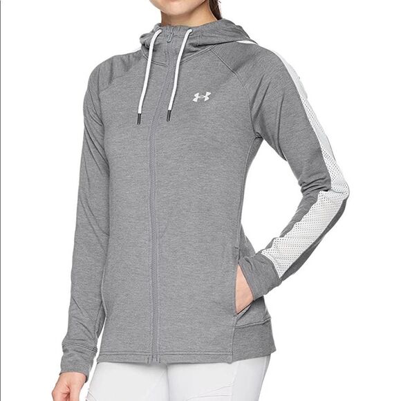 Under Armour Featherweight Fleece Zip-Up Hoodie - Picture 7 of 7